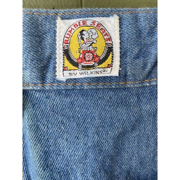 VINTAGE 70's Jeans Rumble Seats By Wilkins Pants 28" Waist NEW WITH TAGS & FLAWS - Picture 7 of 16